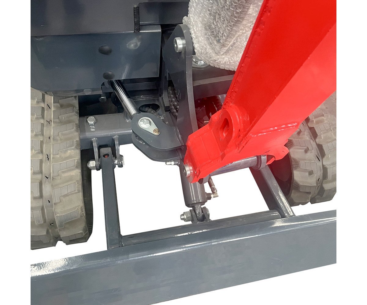 Mini-pelle 1,8 tonnes avec cabine moteur Kubota 10,2 kW 3 cylindres avec bras pivotant et train de chenilles extensible MW Tools - Image 7