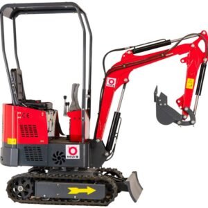 Mini-pelle 1 tonne moteur Koop 7 kW 1 cylindre MW Tools