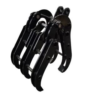 Pince à bois / grappin 650 mm 200 kg pour mini-pelles MW Tools