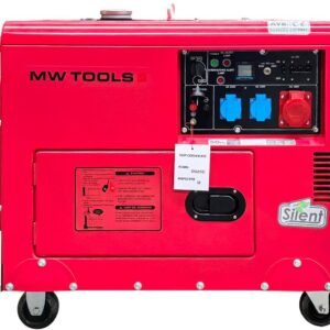roupe électrogène insonorisé diesel 6kW 3x400V+1x230V MW Tools