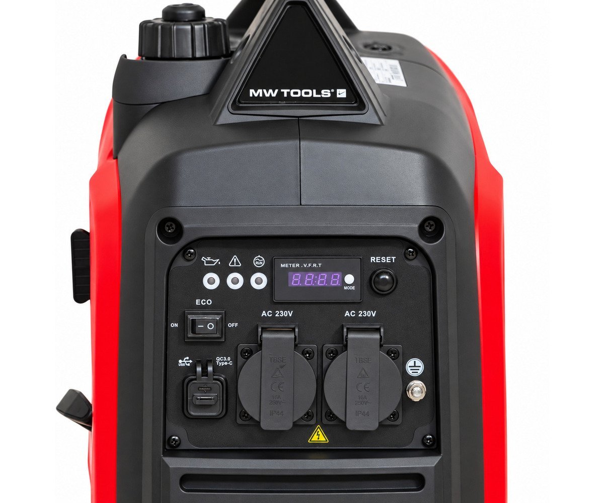 Groupe électrogène inverter essence 3,3 kW 230 V MW Tools - Image 3