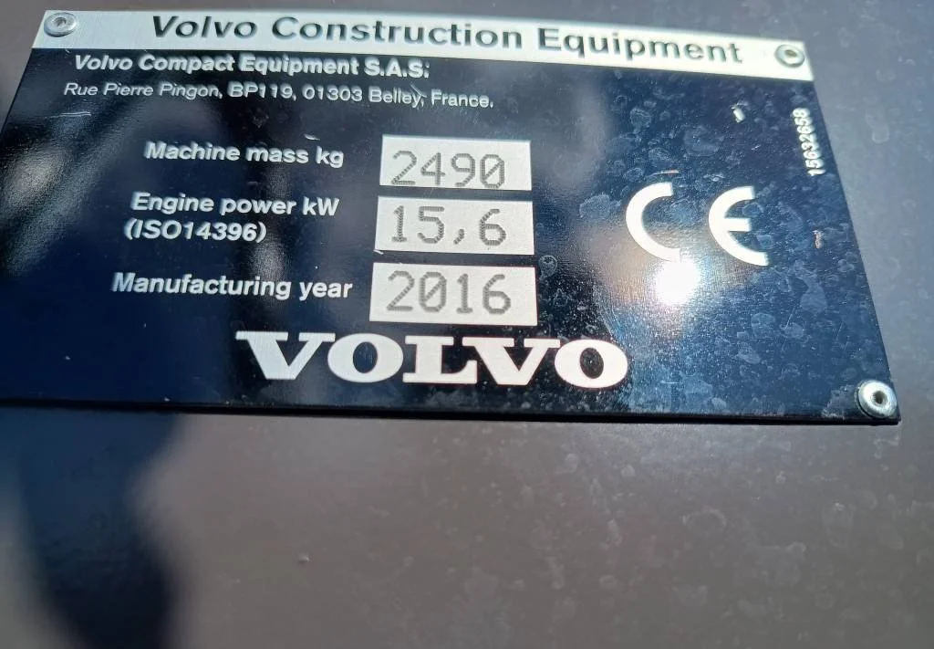 Volvo ECR25D + ENGCON + 3 GODETS - Image 9
