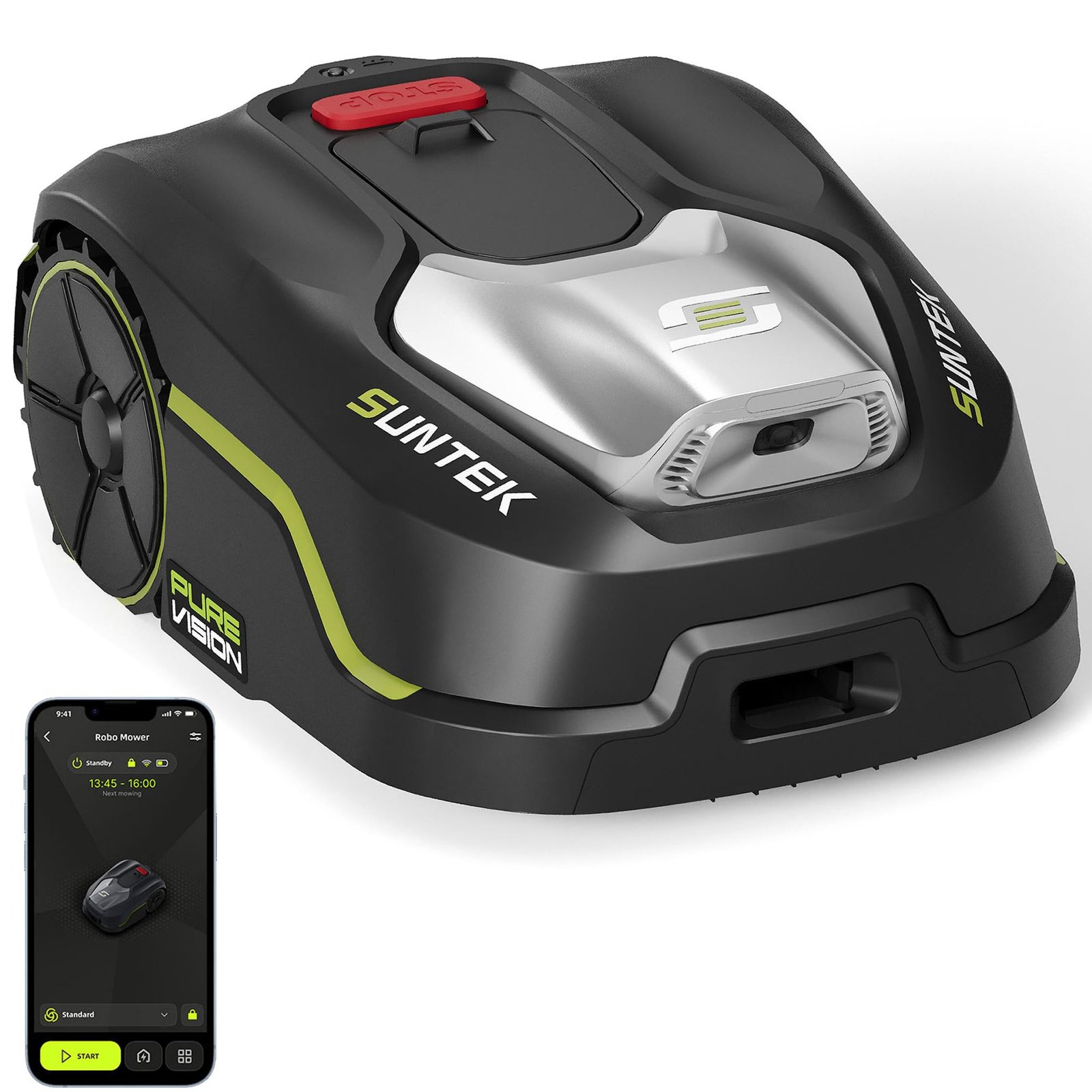 SUNTEK Robot Tondeuse sans Fil Périphérique - Robot Tonde… : test, prix et avis 2026