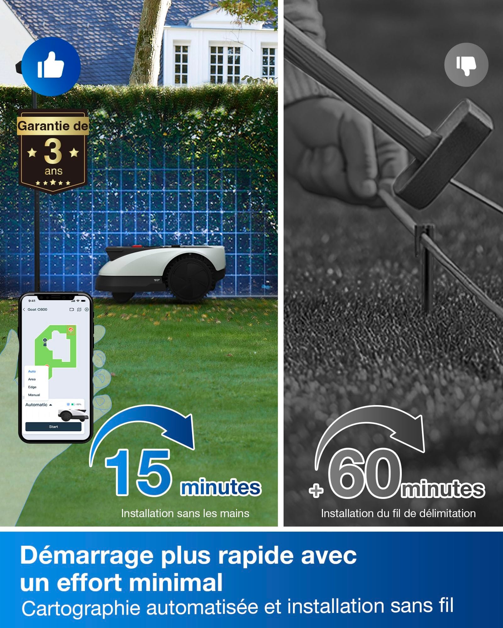 Ecovacs Goat O800 RTK : test, prix et avis 2026 - Image 3