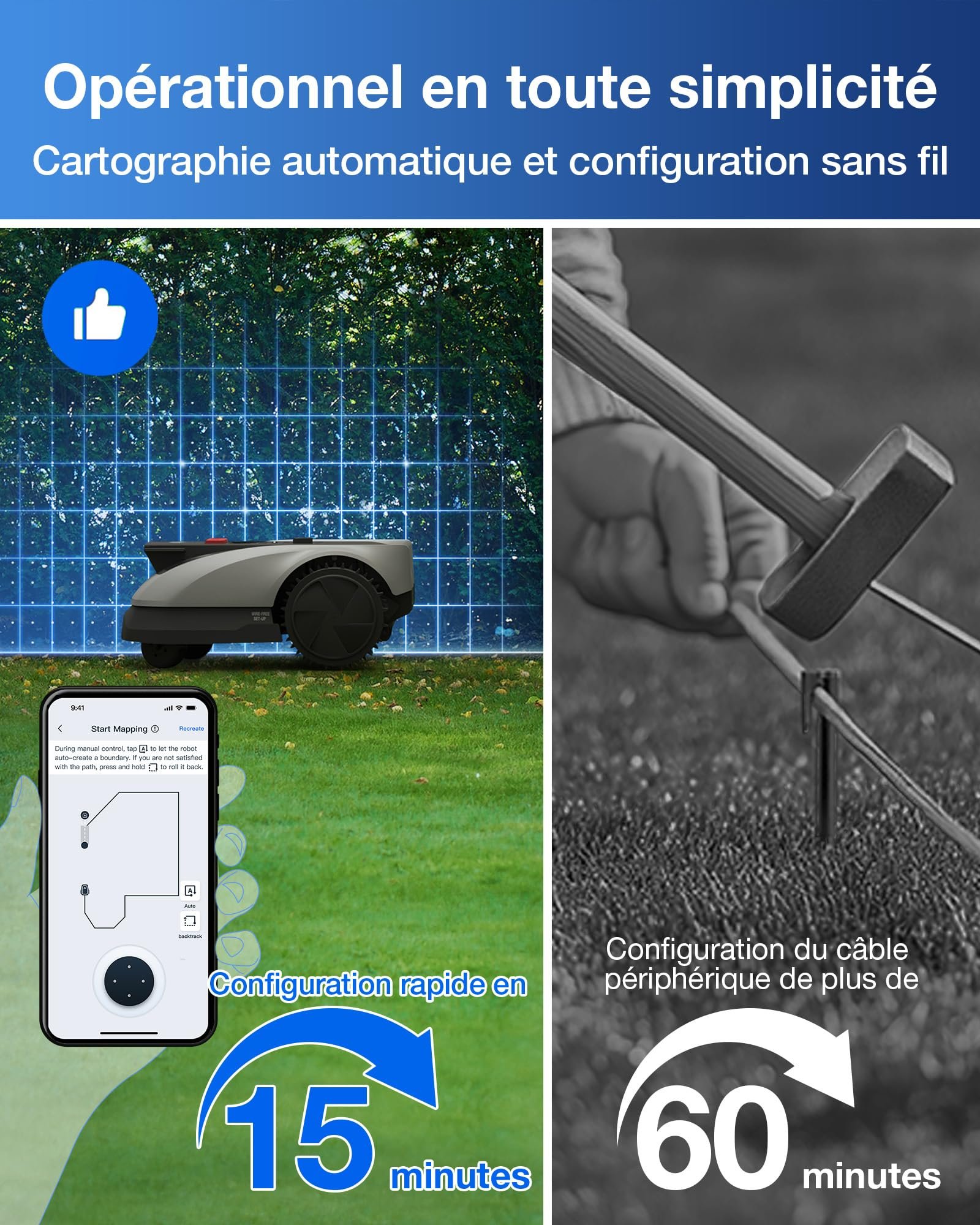 ECOVACS Robot Tondeuse sans Fil : test, prix et avis 2026 - Image 3