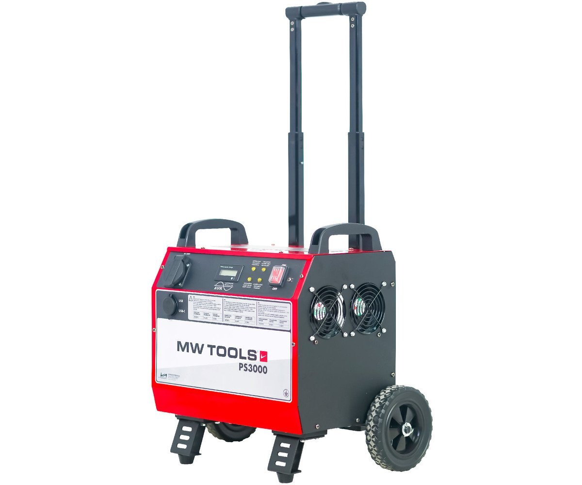 Station d'énergie portable 2405Wh 230V 3.5kW - Batterie externe puissante mobile MW Tools - Image 9