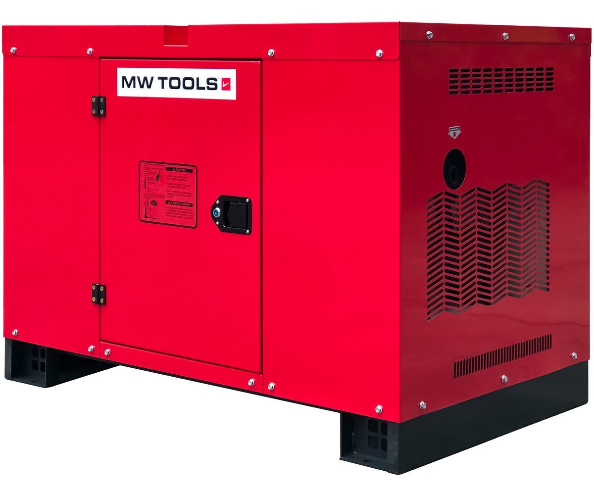 Groupe électrogène insonorisé diesel 13kW 230V + 15kW 400 V 5p MW Tools - Image 2