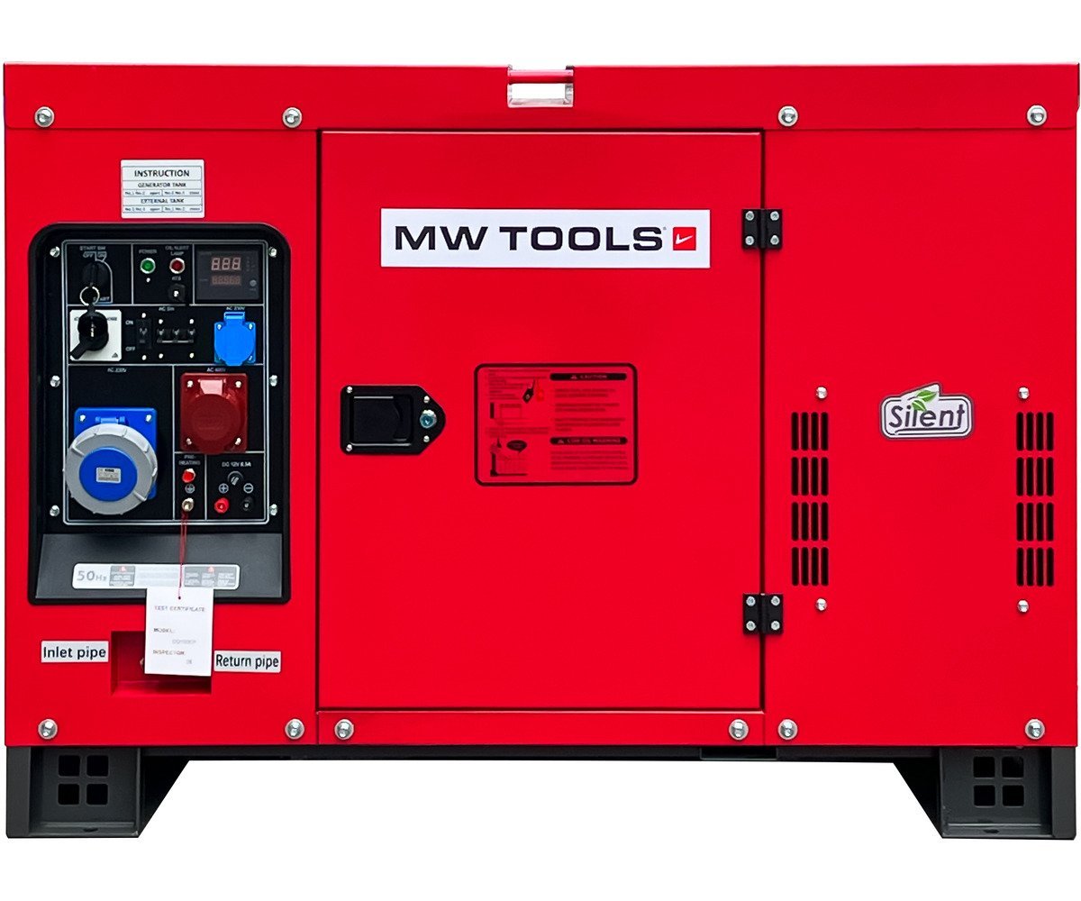Groupe électrogène insonorisé diesel 13kW 230V + 15kW 400 V 5p MW Tools - Image 7