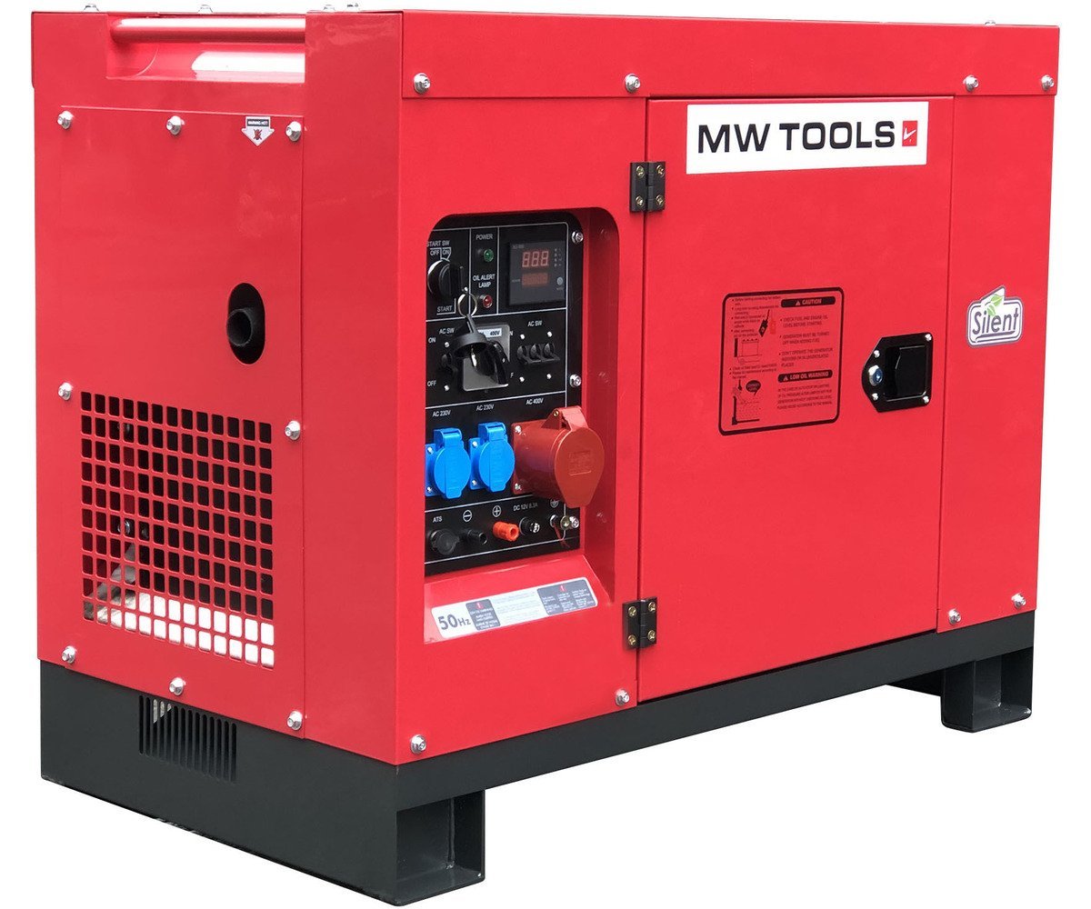 Groupe électrogène diesel 10kW + station de ravitaillement 210L MW Tools - Image 2