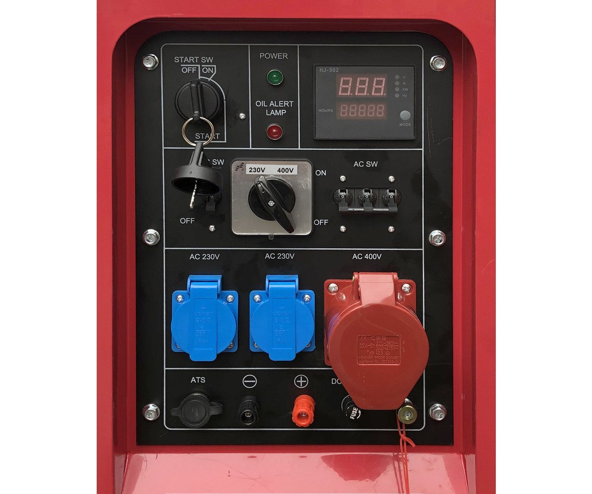 Groupe électrogène diesel 10kW + station de ravitaillement 210L MW Tools - Image 3