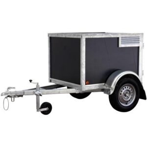 Remorque 2 chiens-marron BW Trailers