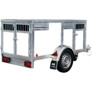 Remorque 4 chiens-blanc BW Trailers