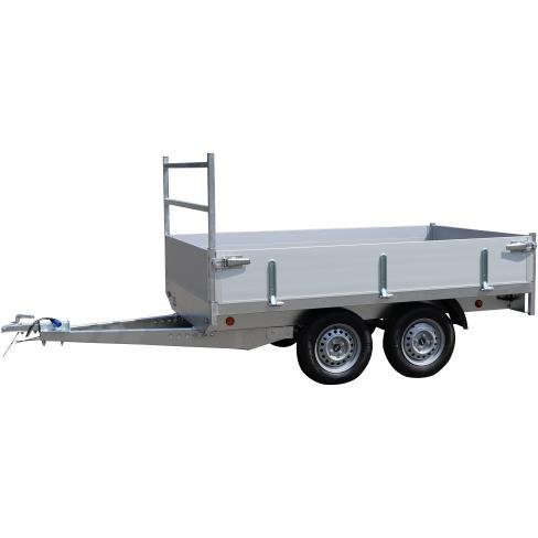 Plateau 2,5m 750 Kg non freiné BW Trailers - Image 3