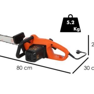 Black & Decker BECS2245-QS - Tronçonneuse électrique 2200 W - Guide de 45 cm