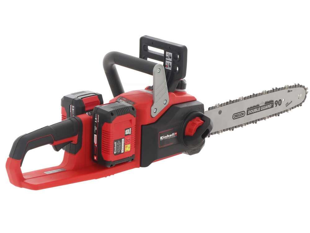 Einhell GE-LC 36/35 Li - Tronçonneuse électrique à batterie 2 x 18V 5.2Ah - Lame de 35cm - Image 14