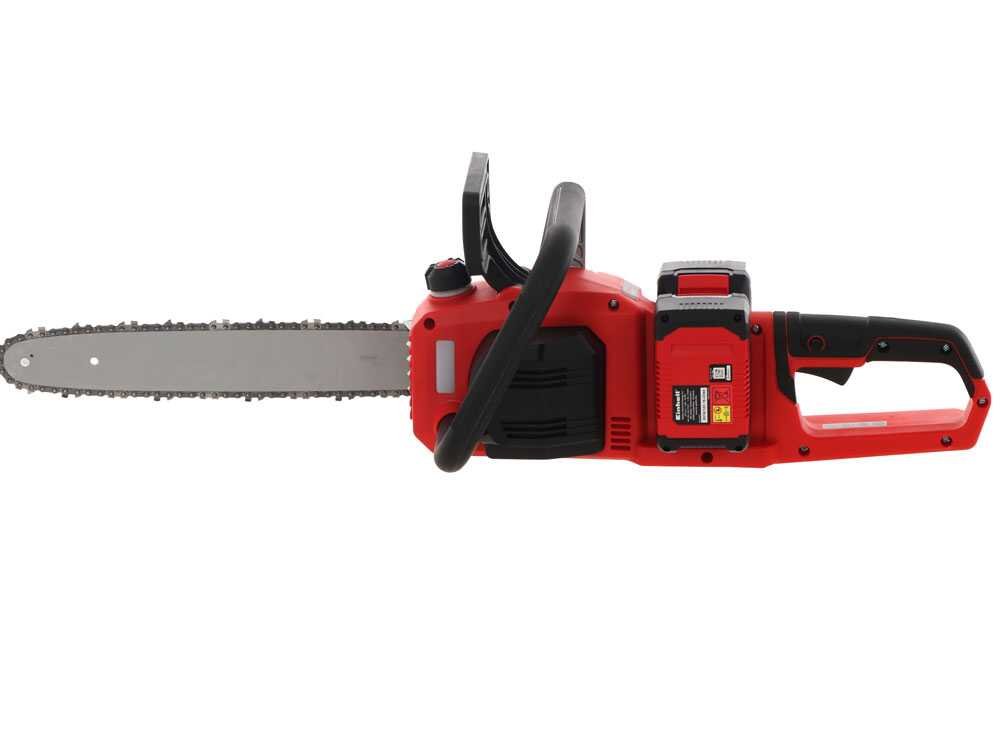 Einhell GE-LC 36/35 Li - Tronçonneuse électrique à batterie 2 x 18V 5.2Ah - Lame de 35cm - Image 10