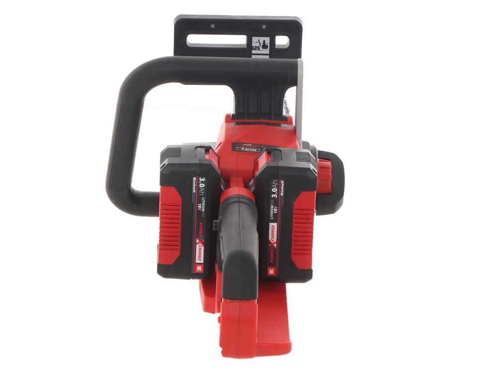Einhell GE-LC 36/35 Li - Tronçonneuse électrique à batterie 2 x 18V 5.2Ah - Lame de 35cm - Image 6