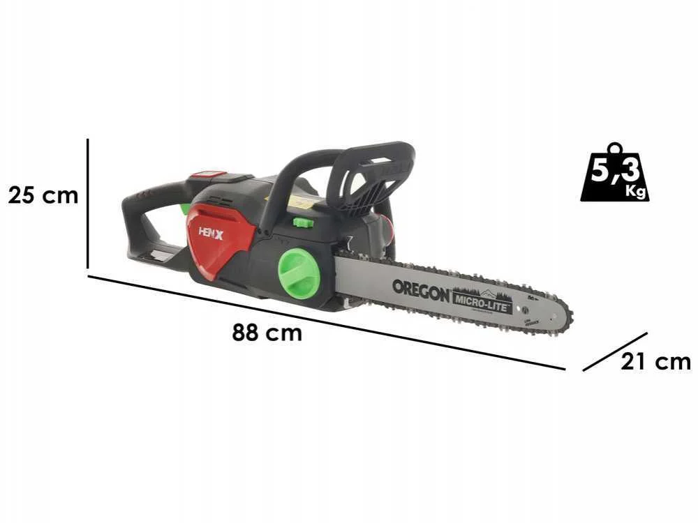 Henx H36LJ16 - Tronçonneuse à batterie - 40 V - SANS BATTERIE SANS CHARGEUR - Image 6