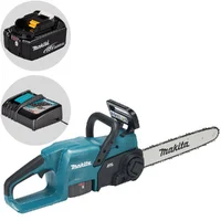 Makita DUC357Z - Tronçonneuse électrique à batterie - 18 V 5 Ah - Guide de 35 cm