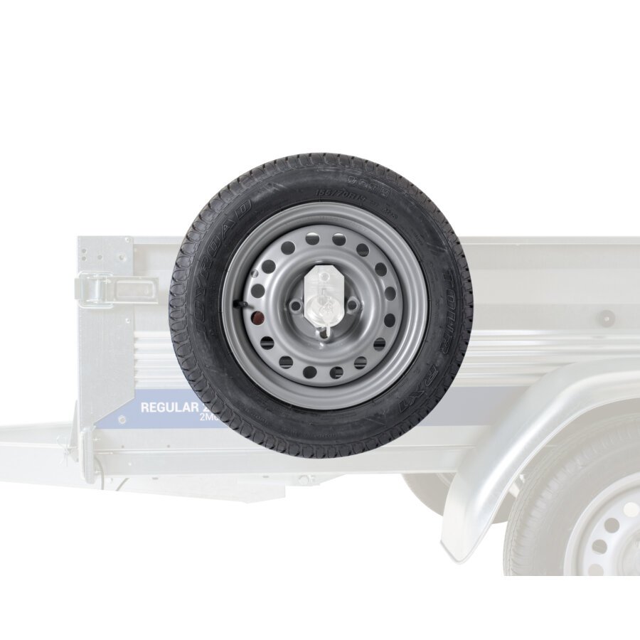 Roue de secours de remorque 135/80R13 4x100 ET30 - Image 3