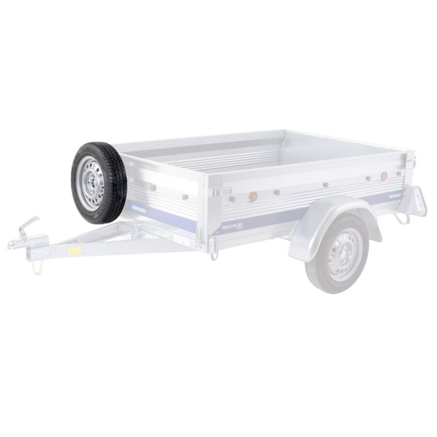 Roue de secours de remorque 135/80R13 4x100 ET30 - Image 4