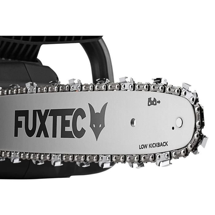 Tronçonneuse batterie sans fil 2x20V - FUXTEC FX-E2KSSET - longueur de coupe 35cm, batteries & double chargeur - Image 3