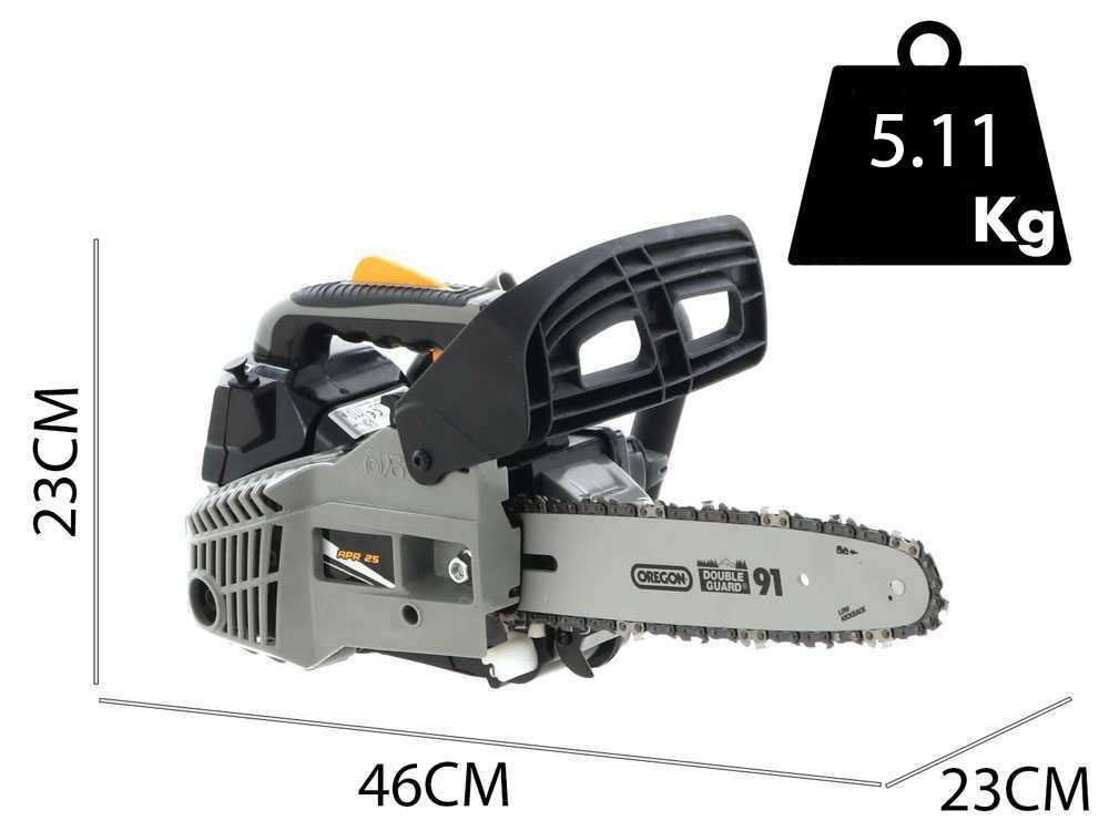 Tronçonneuse thermique légère d'élagage Alpina APR 25 guide de 25 cm